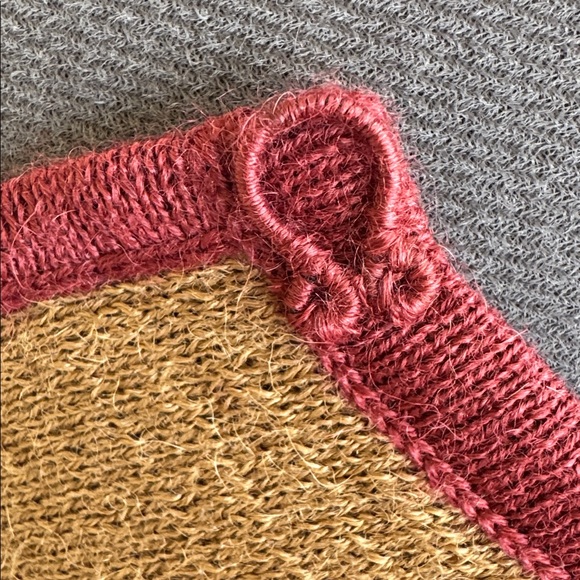 NOVICA Spicy Paprika Cape 100% baby alpaca made in Peru - Picture 8 of 10